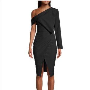 Lavish Alice Foldover Wrap Dress